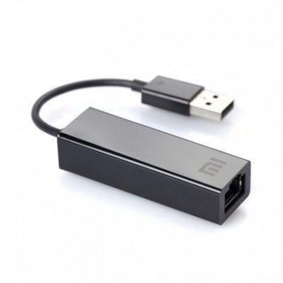 Оригинальный кабель-переходник Xiaomi USB/Fast Ethernet (Black/Черный) 