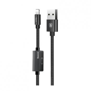 Кабель для iPhone Baseus Music Series Audio USB - Lightning (Black/Черный) : отзывы и обзоры - 1