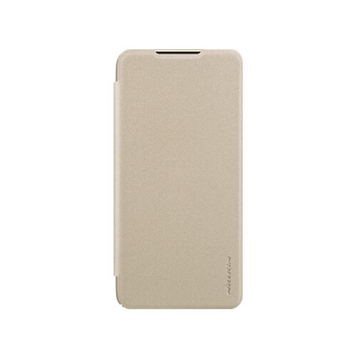 Чехол для Redmi Note 8 Pro Nillkin Sparkle Leather Case (Gold/Золотой) 