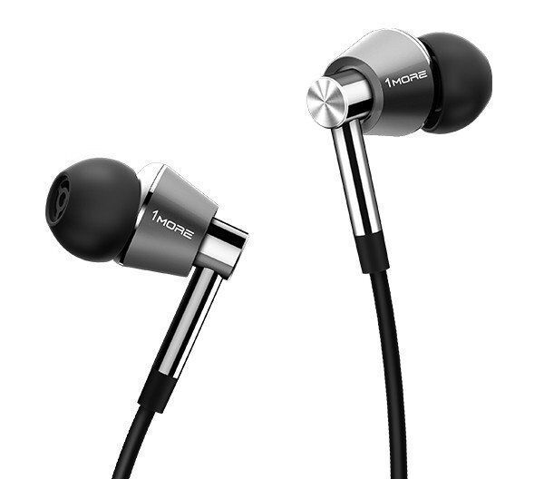 Наушники 1More Triple Driver In-Ear Headphones E1001 (Titanium Silver/Серебристый) 