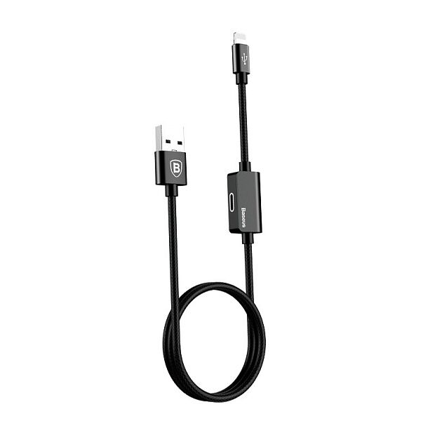 Кабель для iPhone Baseus Music Series Audio USB - Lightning (Black/Черный) : отзывы и обзоры - 2
