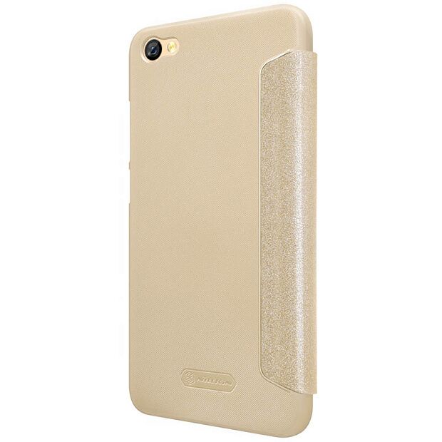 Чехол для Xiaomi Redmi Note 5A Nillkin Sparkle Leather Case (Gold/Золотой) - 5