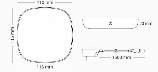 Чайный набор Xiaomi Three Boundary Simple 2 Electric Ceramic Stove Tea Set (White/Белый) - 4