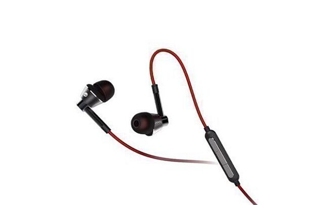Наушники 1More Single Driver In-Ear Headphones 1M301 (Grey/Red)(Серый/Красный) - 3