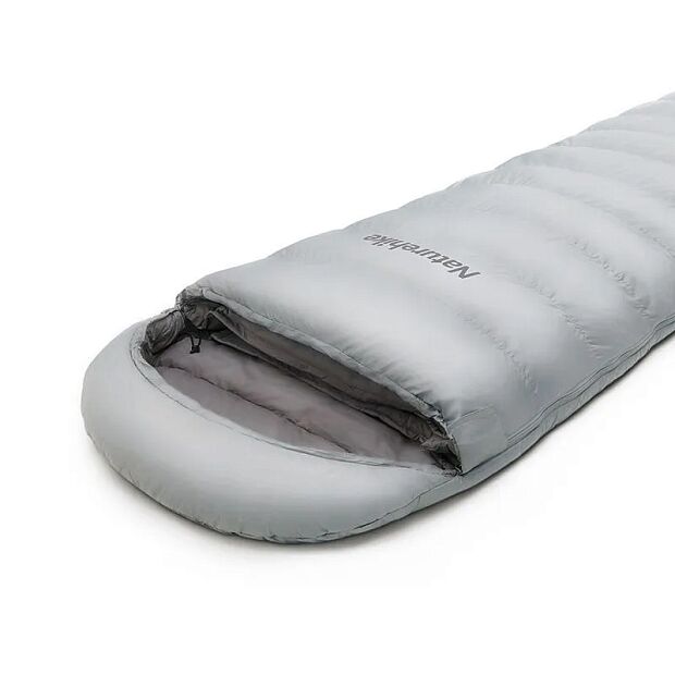 Ультралёгкий спальный мешок Naturehike RM80 Series Утиный пух Grey Size L, 6927595707210 - 3