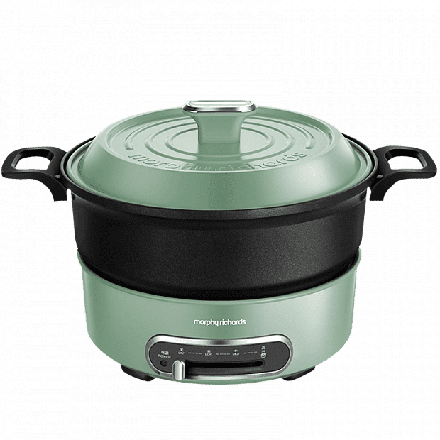 Пароварка Morphy Richards Multifunctional Round Pot (Green/Зеленый) - 1