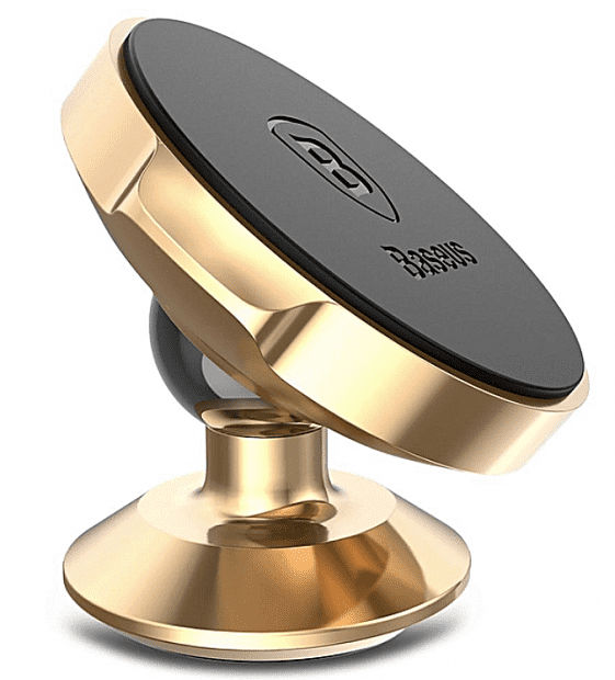 Держатель для смартфона Baseus Small Ears Series Magnetic Bracket (Vertical) (Gold/Золотой) - 1