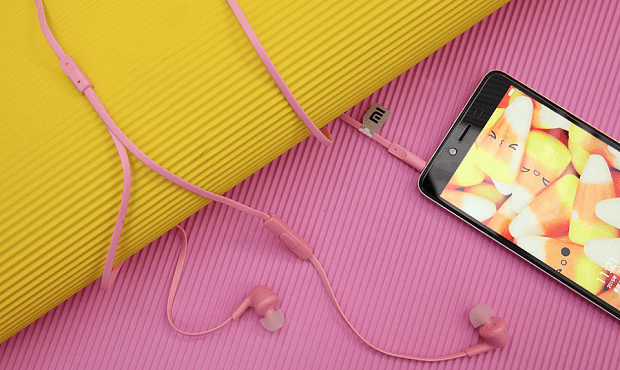 Наушники Xiaomi Mi Piston Basic/Youth Colorful Edition (Pink/Розовый) - 5