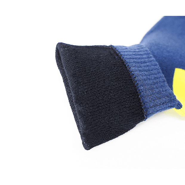 Водонепроницаемые носки DexShell Ultra Thin Crew XL (47-49), синий/желтый, DS683NLXL - 4